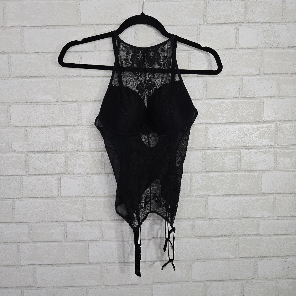 "Diane" lace teddy nightgown